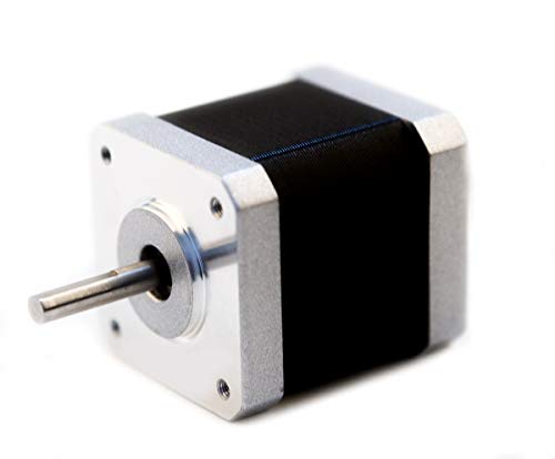 ACT Motor 1 Stück Schrittmotor Nema17 1,5 A 0,5 Nm 42,3 x 42,3 x 40 mm 1,8 Grad 4 Drähte Stepper Motor für CNC und Roboter 17hs4415-04 von ACT Motor