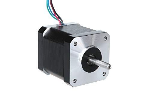 ACT Motor 1 Stück Schrittmotor Nema17 1,5A 0,55 Nm 42,3x42,3x48mm 1,8 Grad 4 Drähte Stepper Motor für CNC und Roboter 17HS5415P1-X6 von ACT Motor