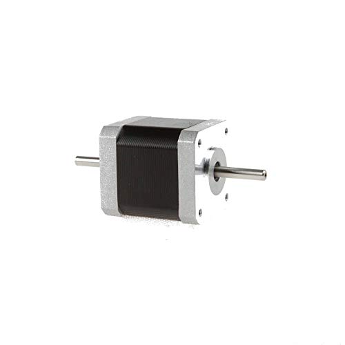 ACT Motor 1 Stück Schrittmotor Nema17 2,5A 0,48 Nm 42,3x42,3x48mm 1,8 Grad 4 Drähte Stepper Motor für CNC und Roboter 17HS5425B Dual Shaft von ACT Motor