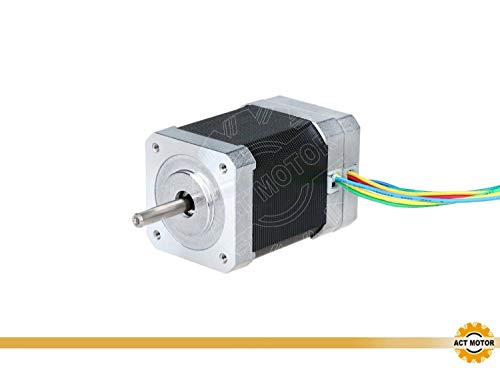 ACT MOTOR GmbH Nema17 1PC BLDC-Motor 42BLF02 63mm 24VDC 4000RPM 3.4A 52W Ø 5mm CNC OEM von ACT Motor