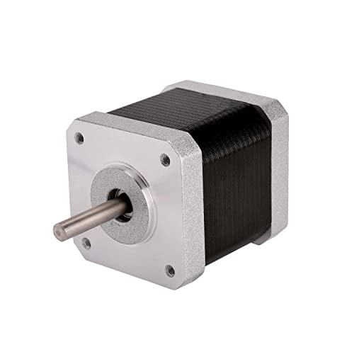 ACT Motor Schrittmotor Nema17 1,7 A 0,4 Nm, 42 mm x 48 mm, 0,9 Grad, Stepper Motor für 3D-Drucker, CNC und Roboter, 17HM5417 von ACT Motor