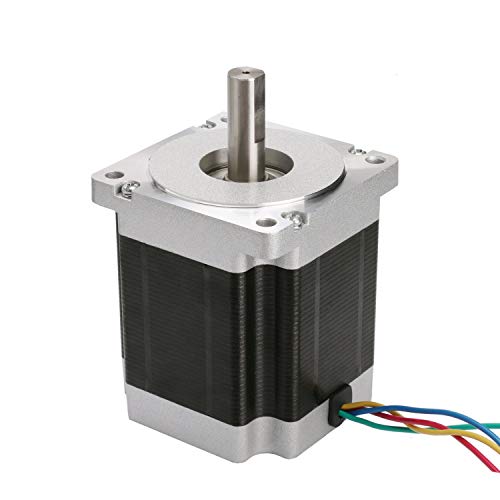 DE-SHIP FREE 1PC 34HS9456 Nema34 Schrittmotor 99mm 7.7Nm (1090oz-in) 5.6A dual flat shaft Φ14mm Bipolar 1.8° CNC OEM ACT MOTOR GmbH von ACT Motor