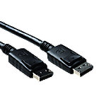 ACT DisplayPort Male DisplayPort-Kabel DisplayPort Male AK3980 Schwarz 2 m von ACT