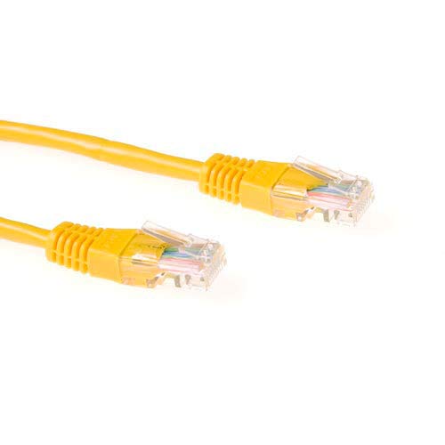 ACT CAT5E U/UTP Yellow 1.00M von ACT