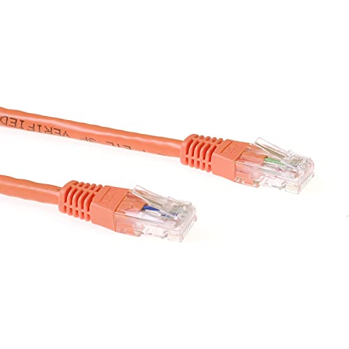 ACT CAT6 LAN Kabel 7 m Ethernet, 10/100/1000/Mbit/s, RJ45, U/UTP Netzwerkkabel, 250 MHz, PoE, Vollkupferleitungen, für Switch, Router, Patch Panel, TV, PC & Laptop - IB1507 von ACT