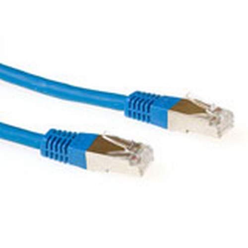 ACT CAT6A S/FTP LSZH Blue 0.50M von ACT