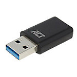 ACT USB-Adapter AC4470 Schwarz 55 mm (B) x 28 mm (T) x 160 mm x (H) von ACT