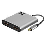 ACT USB-C HDMI Dualer Monitor MST Female Adapter 4K AC7012 von ACT