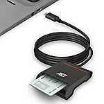 ACT USB-C Lesegerät für eID oder Chipkarte AC6020 Schwarz von ACT