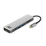 ACT USB C auf HDMI Buchse Multiport Adapter 4K, 2X USB-A, Kartenleser, PD Pass Through ACT USB C auf HDMI Buchse Multiport Adapter 4K, 2X USB-A, Kartenleser, PD Pass Through von ACT