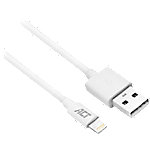 ACT USB A Male USB Kabel Apple Lightning AC3011 Weiß 1 m von ACT