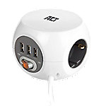 ACT USB-Multiport-Hub AC2405 Weiß 1500 mm 230 V 3 Buchsen ACT USB-Multiport-Hub AC2405 Weiß 1500 mm 230 V 3 Buchsen von ACT