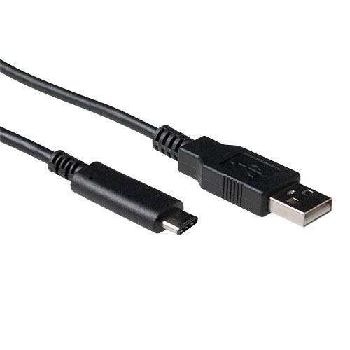 ACT USB Verbindungskabel C männlich - USB 2.0 A männlich 1, 00 m von ACT