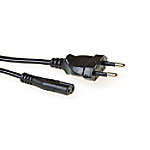 Act Netzkabel Euro Stecker - C7 Buchse schwarz 1.50 M von ACT