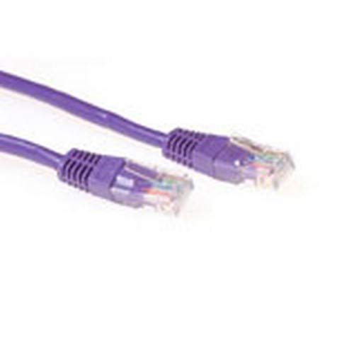 ACT CAT6 U/UTP Purple 0.50M von ACT