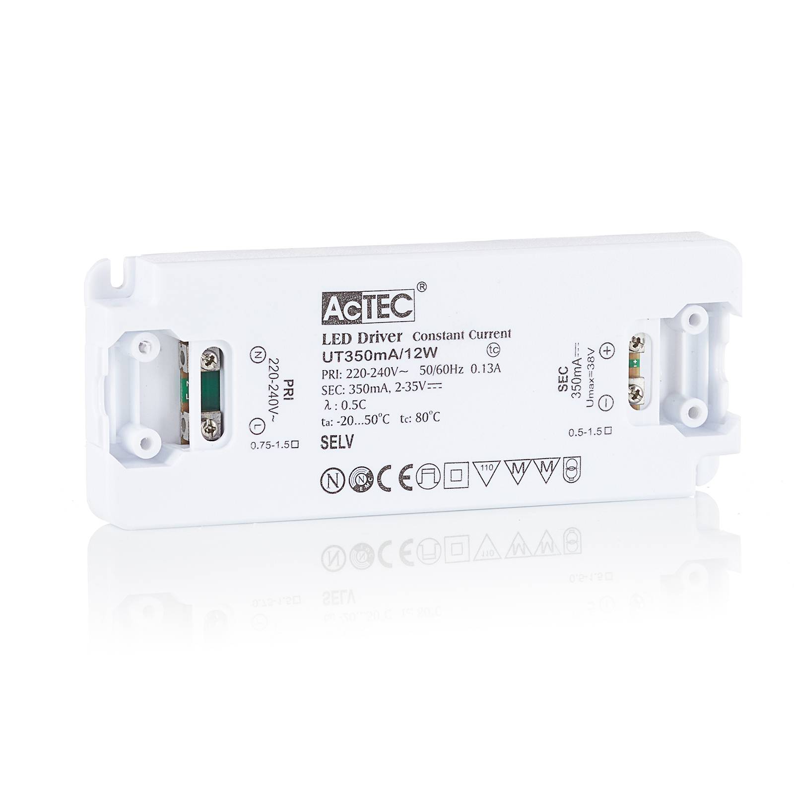 AcTEC Slim LED-Treiber CC 350mA, 12W von AcTEC