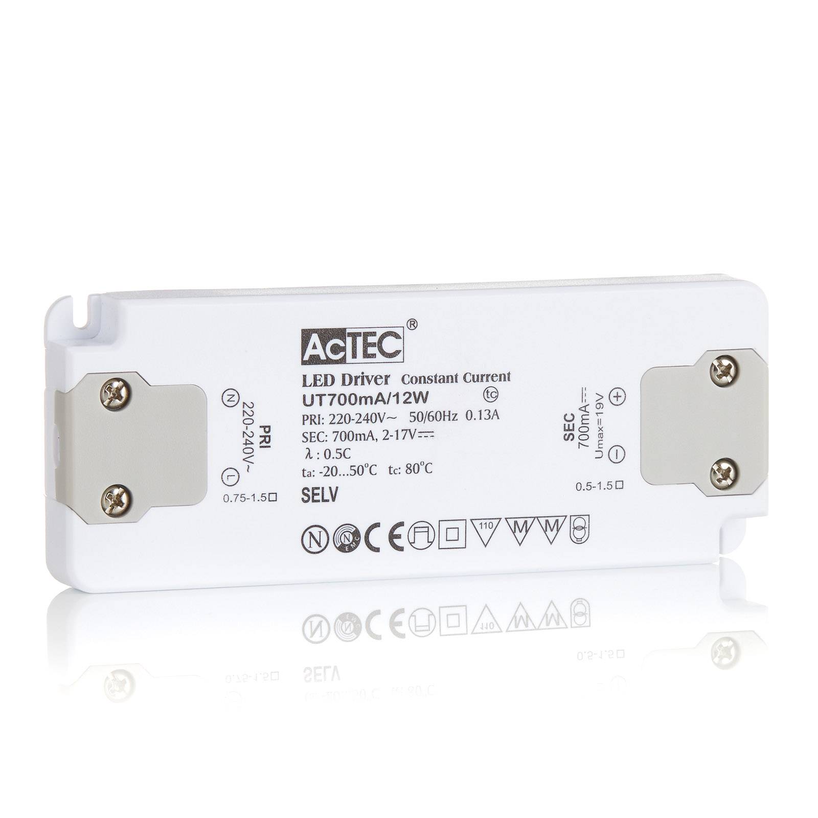 AcTEC Slim LED-Treiber CC 700mA, 12W von AcTEC