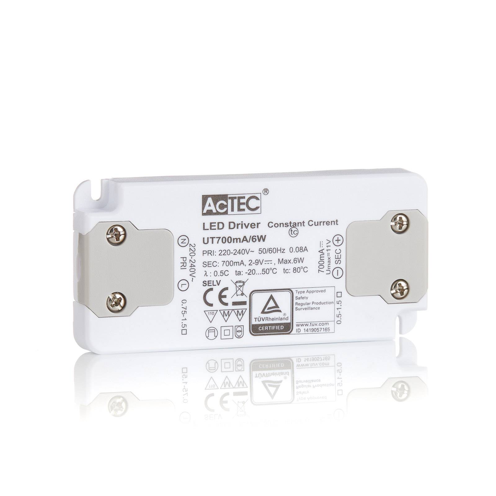 AcTEC Slim LED-Treiber CC 700mA, 6W von AcTEC