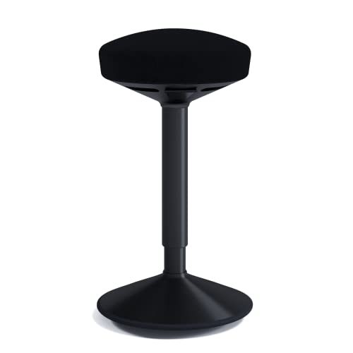 ACTIFORCE® Ergonomischer Hocker Activity 2.0 – Höhenverstellbarer Stehhocker & Stehhilfe bis 110 kg | Bürohocker & Küchenhocker für aktives Sitzen | Pendelhocker Arbeitshocker ohne Rollen von ACTIFORCE