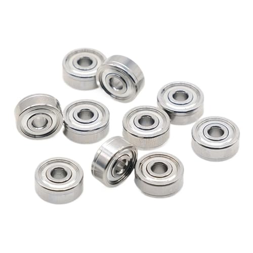 10 Stück S625ZZ 5x16x5mm Edelstahl-Kugellager ABEC-9 von ACTINPANT