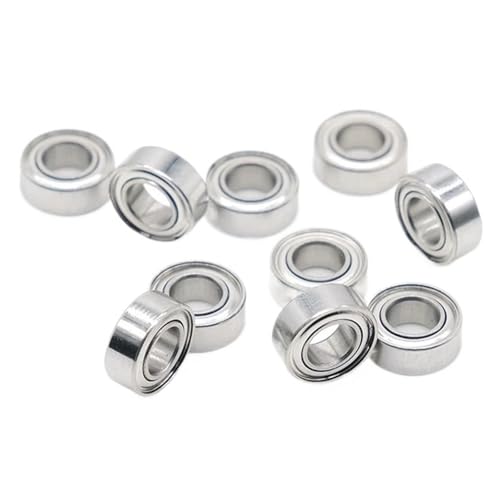 10 stücke Edelstahl SMR74ZZ ABEC-9 Kugellager 4x7x2,5 3x6x2,5 3x8x4 4x9x4 6x10x3 9x17x5 8x14x4 Lager Geschwindigkeit Lager(S697ZZ 7X17X5) von ACTINPANT