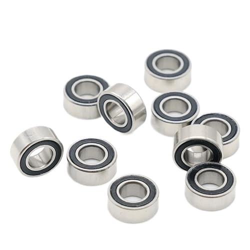 10 stücke MR115RS Lager ABEC-7 5x11x4 Mm Elektrische RC Auto Lkw MR115 RS 2RS Kugellager MR115-2RS Schwarz von ACTINPANT