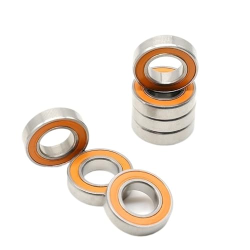 10 stücke S6800RSCB 10x19x5mm ABEC-7 Edelstahl Hybrid Si3n4 Keramik Lager 6800RS 6800 2RS Ohne Greas Drehen 10 stücke S6800RSCB 10x19x5mm ABEC-7 Edelstahl Hybrid Si3n4 Keramik Lager 6800RS 6800 2RS Ohne Greas Drehen von ACTINPANT