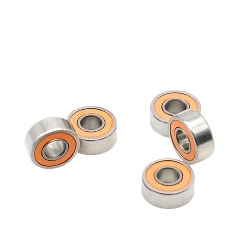 5 stücke SMR104RS CB 4X10X4 Mm Edelstahl Hybrid Keramik Kugellager ABEC-7 Bringt von ACTINPANT