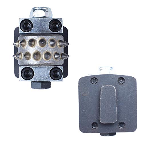 ACTINTOOL Redi Lock Husky 30 Spitzen Bush Hammer Schleifschuhe für Walkbehind Husqvarna Maschine (3 Stück) (Hus 30 Spitzen) von ACTINTOOL