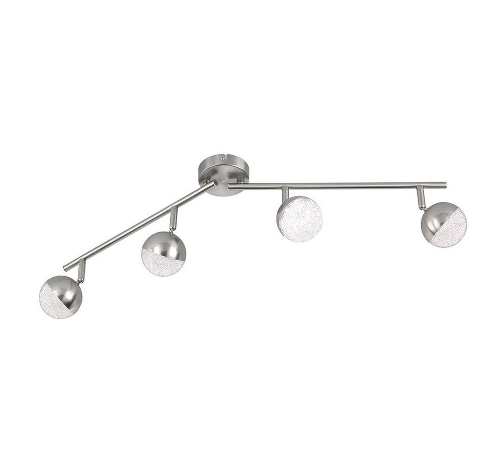 WOFI LED Deckenleuchte, LED-Leuchtmittel fest verbaut, Warmweiß, LED Deckenleuchte Spotleiste Deckenlampe 4 flammig- WOFI LED Deckenleuchte, LED-Leuchtmittel fest verbaut, Warmweiß, LED Deckenleuchte Spotleiste Deckenlampe 4 flammig- von WOFI