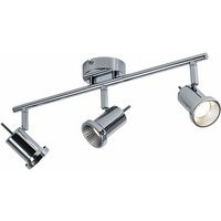 Deckenleuchte 3 Flammig LED Deckenlampe Lichtschiene Deckenstrahler mit beweglichen Spots, Strahler schwenkbar, 3x LED 5W 400lm warmweiß, L 43 cm von ACTION