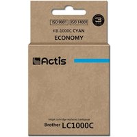Actis - KB-1000C Tinte (Ersatz für Brother LC1000C/LC970C Standard 36 ml Cyan) von ACTIS