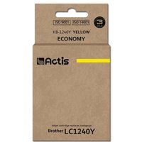 Actis - KB-1240Y Tinte (Ersatz für Brother LC1240Y/LC1220Y Standard 19 ml gelb) von ACTIS