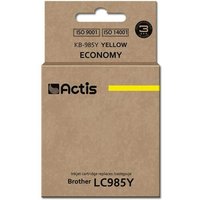 Actis - KB-985Y Tintenpatrone (Ersatz für Brother LC985Y Standard 19,5 ml gelb) von ACTIS