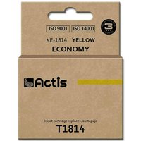 Actis - KE-1814 Tinte (Ersatz für Epson T1814 Standard 15 ml gelb) von ACTIS