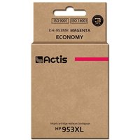 Actis - KH-953MR-Tinte (Ersatz für hp 953XL F6U17AE Standard 25 ml Magenta) – Neuer Chip von ACTIS