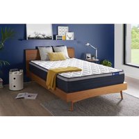 Actiflex max matratze 200x200cm, Taschenfederkern und Memory-Schaum, Härtegrad 4, Höhe :26 cm, 7 Komfortzonen von ACTISOM