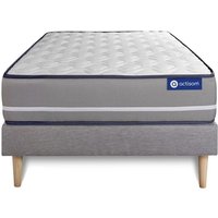 Actiflex pur matratze 90x190cm + Bettgestell mit lattenrost - Dicke : 20cm - Taschenfederkern - H4 Actiflex pur matratze 90x190cm + Bettgestell mit lattenrost - Dicke : 20cm - Taschenfederkern - H4 von ACTISOM