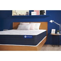 Actiflex sleep matratze 90x180cm, Taschenfederkern und Memory-Schaum, Härtegrad 2, Höhe :22 cm, 5 Komfortzonen von ACTISOM