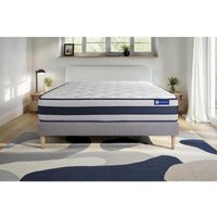 Actimemo ergo matratze 140x200cm + Bettgestell mit lattenrost - Dicke : 24cm - Memory-Schaum - H4 Actimemo ergo matratze 140x200cm + Bettgestell mit lattenrost - Dicke : 24cm - Memory-Schaum - H4 von ACTISOM