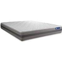Actisom - Komplettpaket Bett - Matratze 200x200 cm + Boxspringbett mit Lattenrost (im Set) + 2 Kopfkissen + Bettdecke - Actimemo Relax von ACTISOM