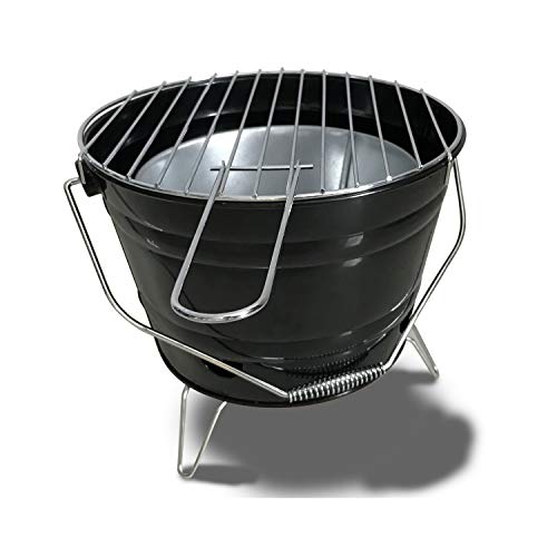 ACTIVA Camping Grill I Premium Mini Grill mobil & kompakt I Leistungsstarker & stilvoller Holzkohlegrill für ein gelungenes Barbecue von ACTIVA