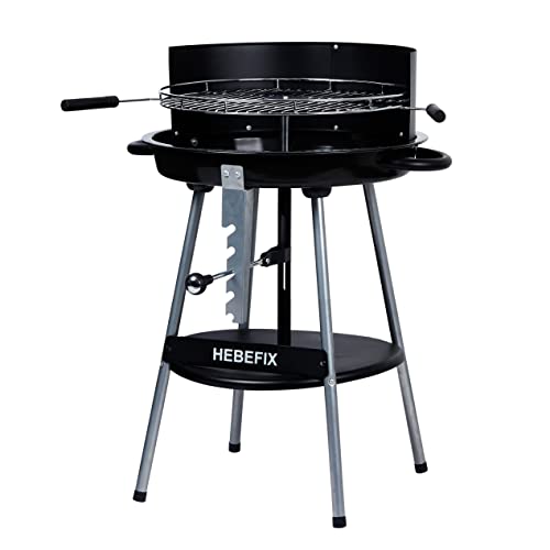 ACTIVA Holzkohlegrill Hebefix I Premium Holzkohle Grill mit einzigartiger Höhenverstellung I Innovativer Kohlegrill für kontrolliertes Grillen von ACTIVA