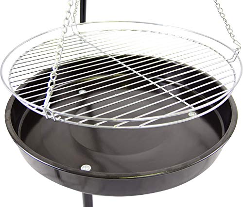 ACTIVA Runder Ketten Grillrost Massiver Grill Rost Verchromt Durchmesser ∅ 50 cm von ACTIVA