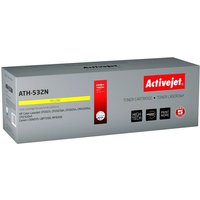 Activejet ATH-532N Toner (Ersatz für HP 304A CC532A, Canon CRG-718Y Supreme 3200 Seiten gelb) von ACTIVEJET