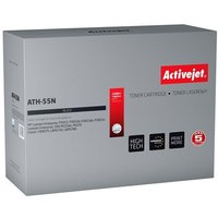 Activejet ATH-55N Toner (Ersatz für HP 55A CE255A, Canon CRG-724 Supreme 6000 Seiten Schwarz) von ACTIVEJET