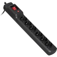 Activejet COMBO 6GN 3M Mehrfachsockel 6 Steckdosen AC Indoor Schwarz von ACTIVEJET