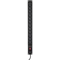 Activejet - combo 12 Steckdosenleiste 3m schwarz von ACTIVEJET