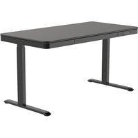 Activejet elektrisch verstellbarer Schreibtisch ofHöhe 140x70 ET119W-C schwarz von ACTIVEJET