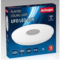 Aje-ufo 24w Silber, White led Deckenleuchte a++ - Activejet von ACTIVEJET
